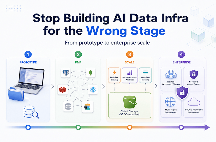 Stop Building AI Data Infra for the Wrong Stage