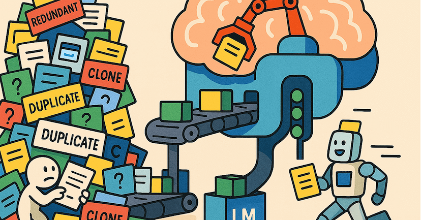 Data Deduplication at Trillion Scale: How to Solve the Biggest Bottleneck of LLM Training 