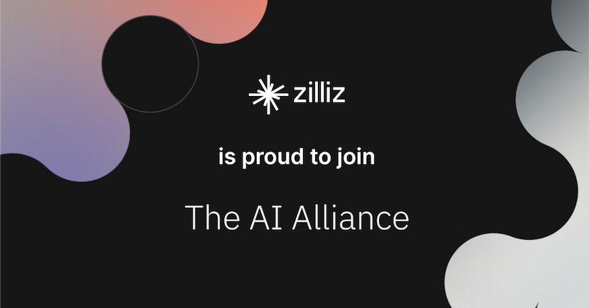 Zilliz Joins the AI Alliance: Advancing Open Innovation in AI for a Better Future