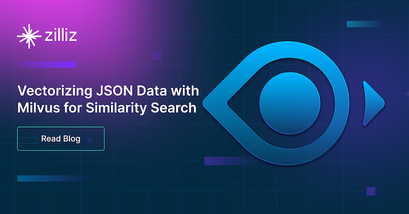 Vectorizing JSON Data with Milvus for Similarity Search 