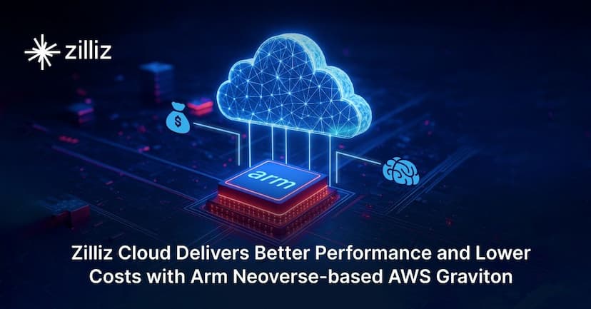 Zilliz Cloud Delivers Better Performance and Lower Costs with Arm Neoverse-based AWS Graviton