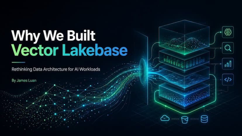 Why We Built Vector Lakebase: Rethinking Unstructured Data Architecture for AI