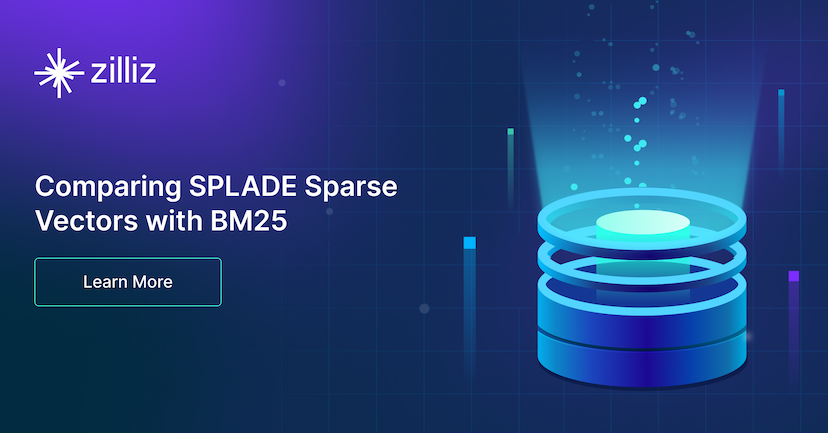Comparing SPLADE Sparse Vectors with BM25