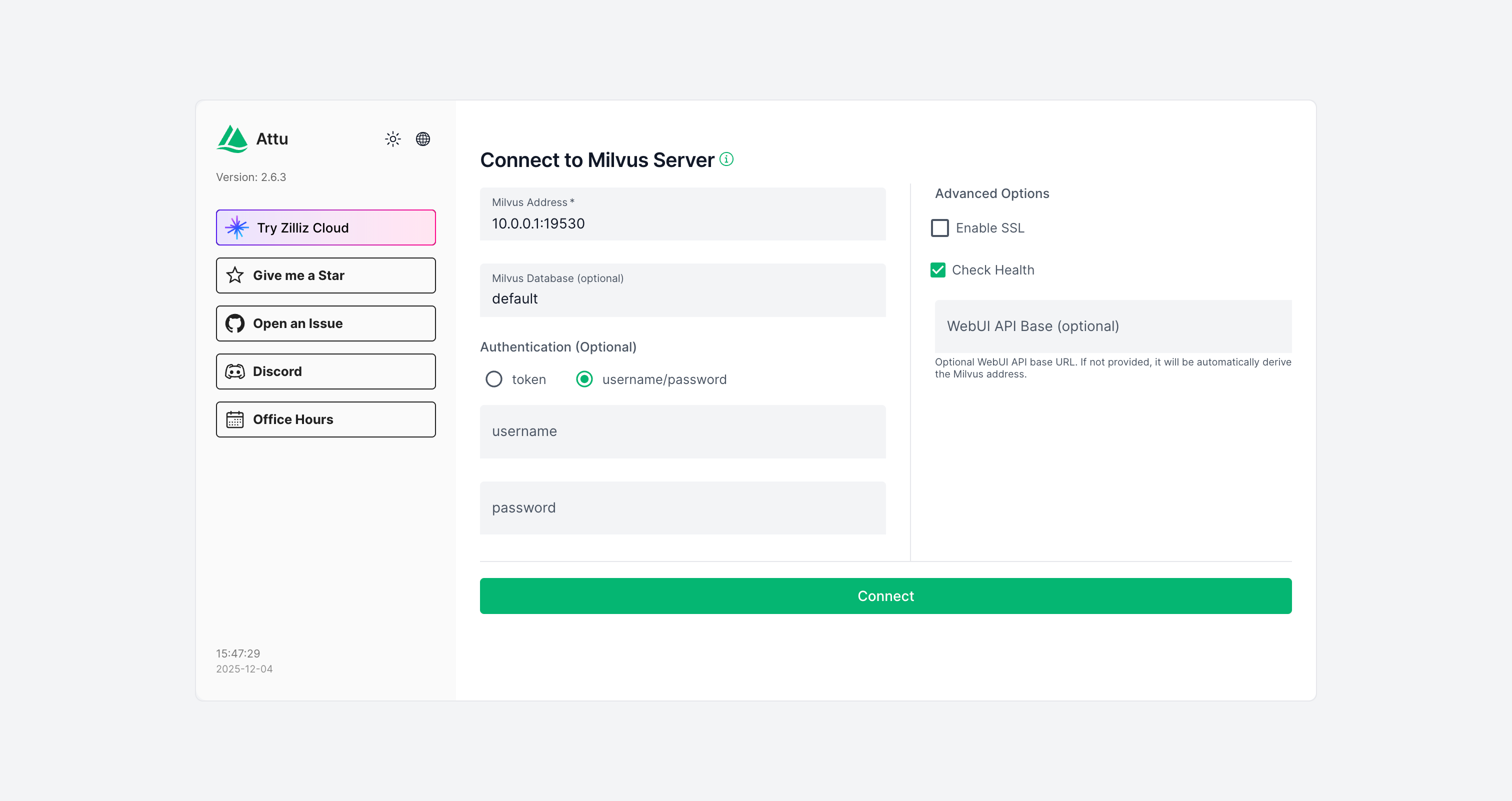 The Best GUI for Milvus